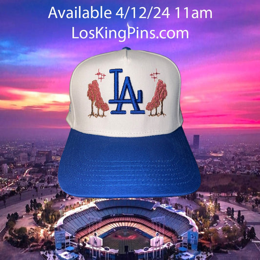 ..Dodgers Cherry Blossom Hat