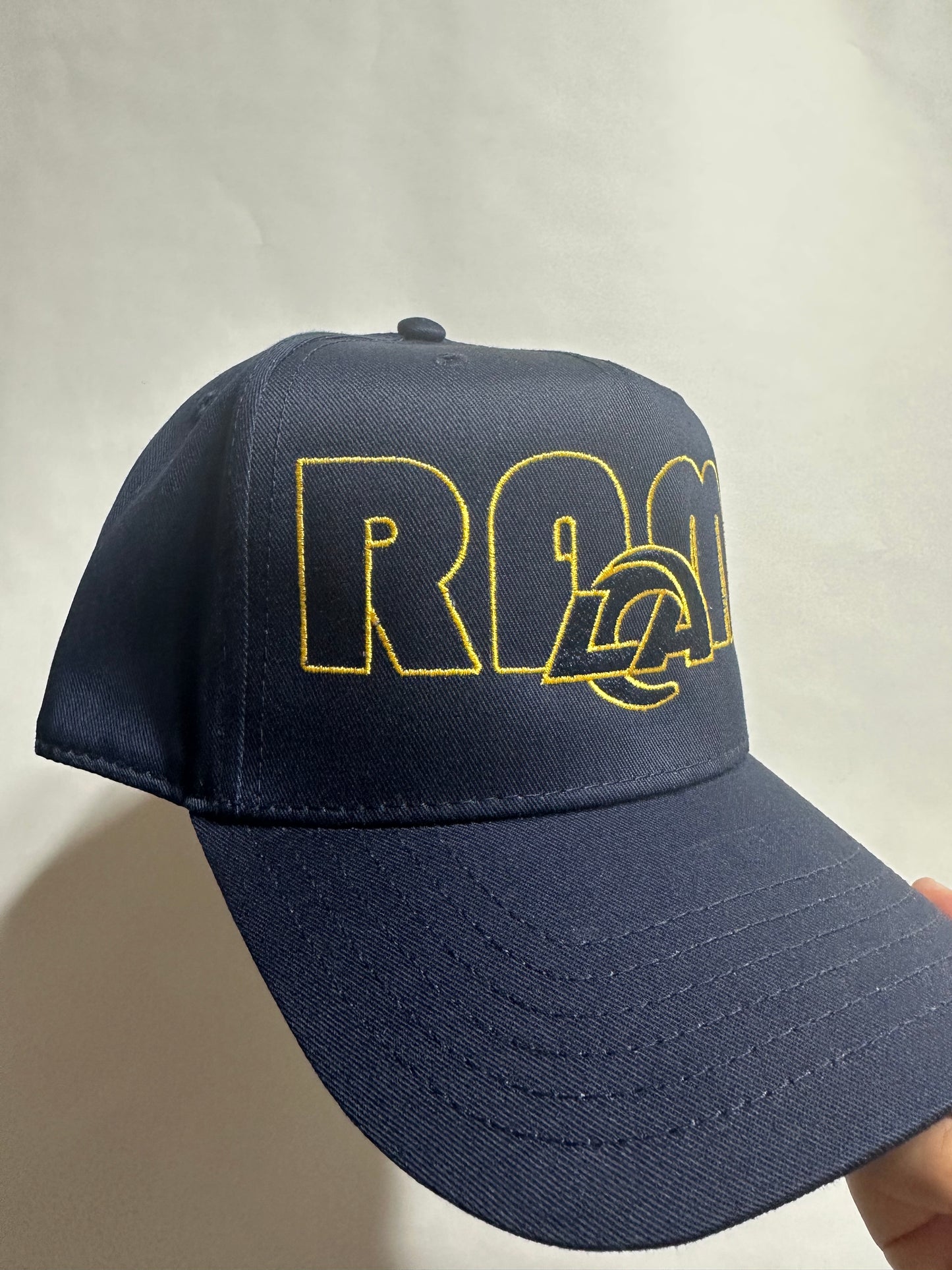 Rams navy Rivalry Hat.