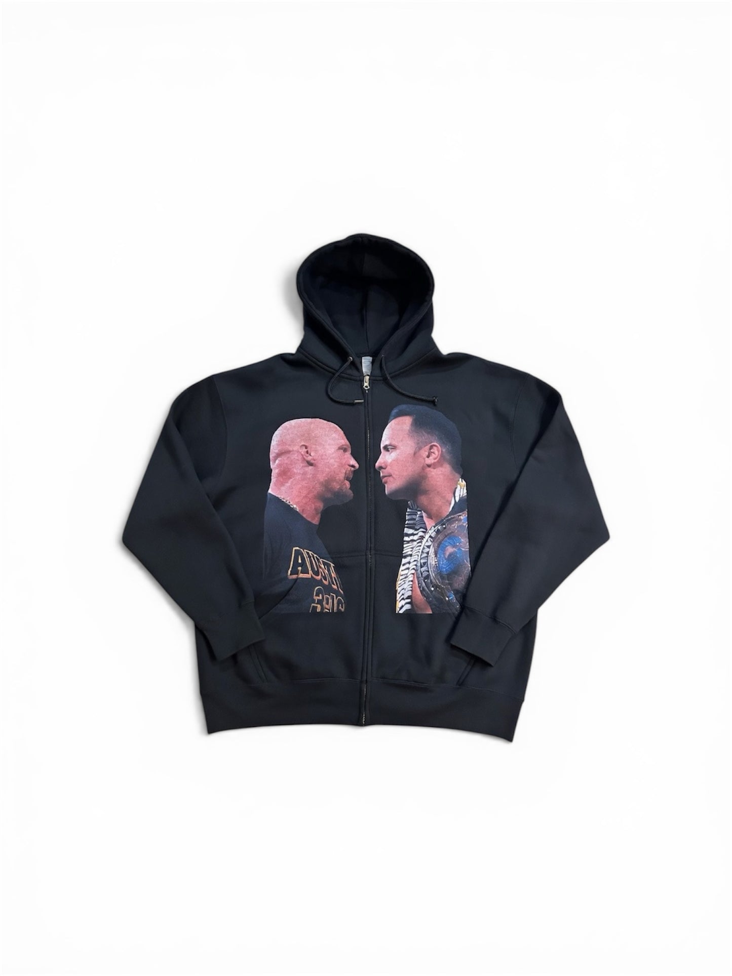Stone Cold vs The Rock Zipup.