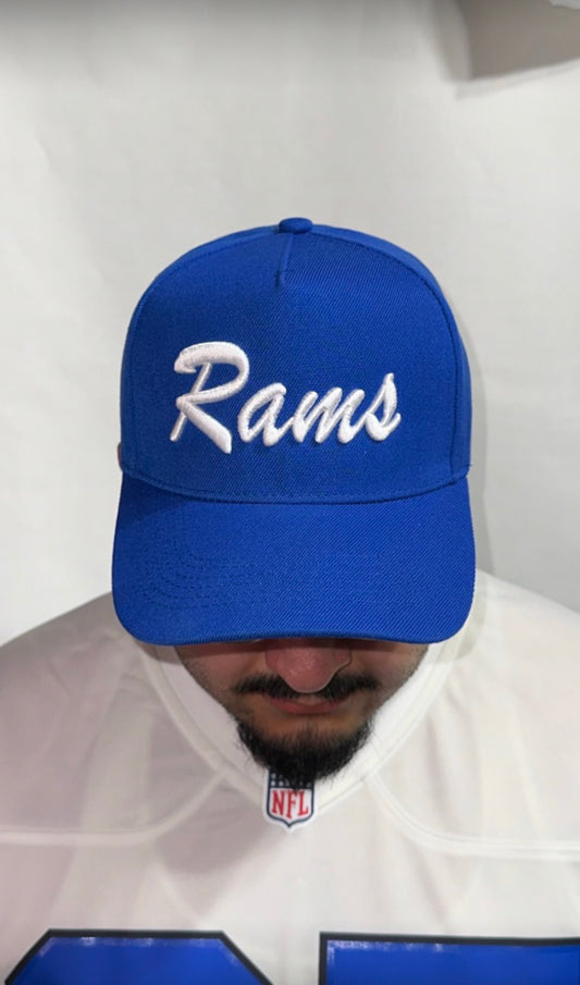..Timeless Rams Hat (blue/ white)..