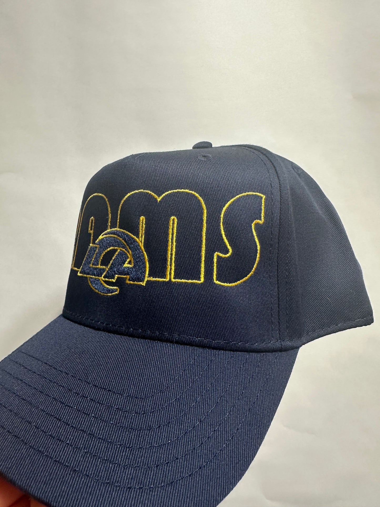 Rams navy Rivalry Hat.