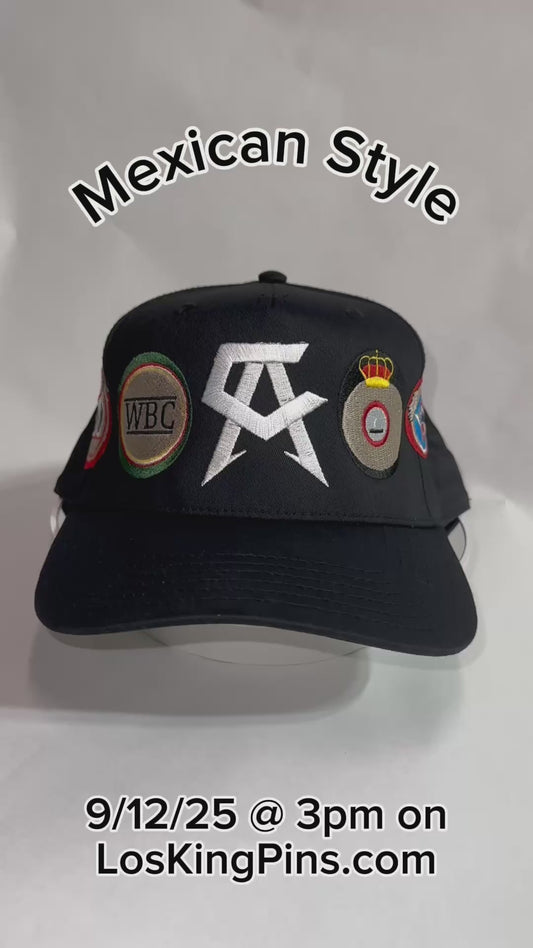 Mexican style snap back hat.